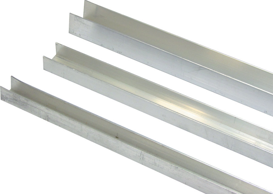 Display Fittings Aluminium “u” Channel Hardware Item Aluminum Premium Hardware for Door Cabinet Window Furniture and Interior Use
